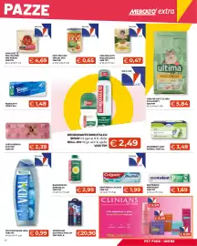 Volantino Mercatò Extra Pagina 17: Bagnodoccia Borotalco €2,99, Deodorante Borotalco €2,49