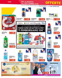 Volantino Mercatò Extra Pagina 18: Detersivo piatti al limone nelson €1,48, Detersivo per lavatrice bio presto €3,79