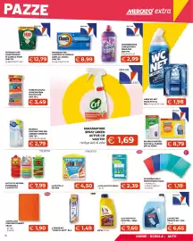 Volantino Mercatò Extra Pagina 19: 3 colle stick selex €2,39, Quaderno Maxi Monocromo Pigna €1,19