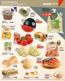 Volantino Mercatò Extra Pagina 5: Patapane €3,38, Mele Golden Selex €2,99