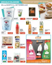 Volantino Mercatò Extra Pagina 6: Piadella Toast Mulino Bianco €1,39, Succo limpido di mela Epli €2,19