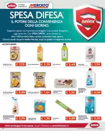 Volantino Mercatò Big Pagina 20: Selex Hummus di ceci €1,79, Olio di semi di mais Selex €2,29