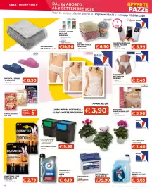 Volantino Mercatò Big Pagina 22: Batteria Bosch S4002 52AH DX €79,90, Plaid 'Cottony Fleece' Casaxcasa €6,90
