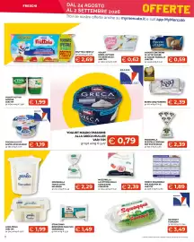 Volantino Mercatò Big Pagina 8: Yogurt senza lattosio Vivi Bene Selex €0,62, Mozzarella fior di latte deliziosa €2,29