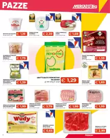Volantino Mercatò Big Pagina 9: Parmigiano Reggiano grattugiato 30 mesi Parmareggio €1,39, Special Toast Leerdammer €1,89