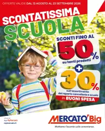 Volantino Mercatò Big | Scontatissima Scuola Pagina 1