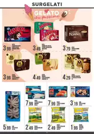 Volantino Netto Supermercati Pagina 10: Findus 2 Fiori di Salmone €7,99, Algida Magnum Signature La Pechela Pistache €4,29