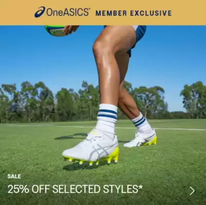 ASICS (valid until 8-09)
