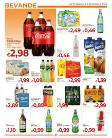Volantino Maxi Nonna Isa Pagina 12: Birra BECK'S classica €1,99, Acqua oligominerale SAN BENEDETTO naturale €2,49
