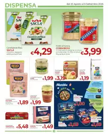 Volantino Maxi Nonna Isa Pagina 7: American Texas Wrap Morato €1,49, Filetti di tonno Consorcio €3,99