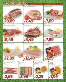 Volantino Maxi Nonna Isa Pagina 8: Costine di suino €8,49, Wurstel di suino Wudy extra gusto €2,69