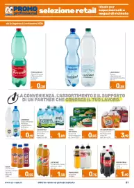Volantino C+C Cash and Carry Pagina 21: Levissima Acqua Minerale Frizzante/Naturale €1,09, Powerade assortita €0,75
