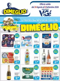 Volantino DiMeglio Pagina 1: Tutto cucina più maxi rotoli €1,79, Mozzarella mozari Invernizzì €2,79