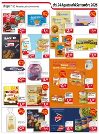 Volantino DiMeglio Pagina 6: Nutella B-ready Ferrero €1,99, Nutella Buongiorno €5,99