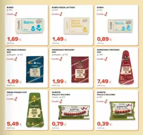 Volantino Tigre Amico Pagina 11: Würstel di pollo e tacchino Consilia €0,79, Würstel di pollo e tacchino Consilia €0,39