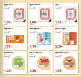 Volantino Tigre Amico Pagina 13: Pancetta affumicata Consilia €2,29, Salame ungherese Consilia €1,69