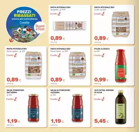 Volantino Tigre Amico Pagina 20: Pasta integrale bio Penne rigate €0,89, Pasta integrale bio Mezzi rigatoni €0,89