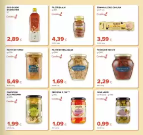 Volantino Tigre Amico Pagina 21: Filetti di tonno Consilia €5,49, Pomodori secchi Consilia €2,29