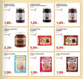 Volantino Tigre Amico Pagina 25: Fette biscottate classiche Consilia €0,99, Fette biscottate integrali Consilia €0,99