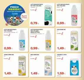 Volantino Tigre Amico Pagina 6: Latte microfiltrato Consilia €0,99, Consilia latte 100% italiano senza lattosio €0,99