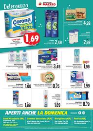 Volantino Mazzeo Supermercati Pagina 12: Mentadent spazzolini tecnic €1,99, Carta da forno Movida €0,75