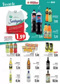 Volantino Mazzeo Supermercati Pagina 10: Ferrero Estathe bicchiere €1,49, Kirowa vodka nera €5,99