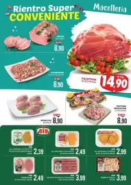 Volantino Mazzeo Supermercati Pagina 3: Palettina di scottona €14,90, Involtini di pollo €8,90
