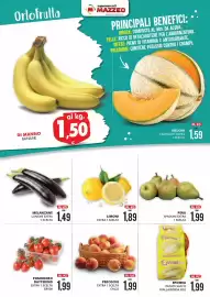 Volantino Mazzeo Supermercati Pagina 4: Percoche extra 1 scelta €1,99, Epomea patate sacco gialla/rossa €1,99