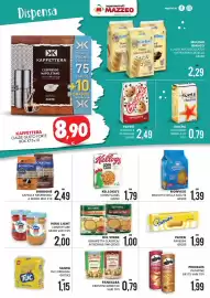 Volantino Mazzeo Supermercati Pagina 8: Del Verde Granfetta €1,00, PANEALBA CROSTINI €0,79