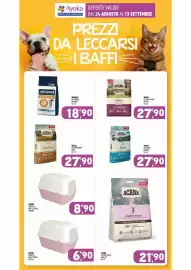 Volantino Ayoka Pagina 13: Camon toilette per lettiera grande €8,90, Camon toilette per lettiera piccola €6,90