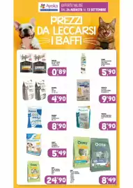Volantino Ayoka Pagina 16: Preziosa lettiera profumata €8,90, Oasy dry cat original €8,49