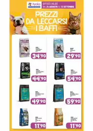 Volantino Ayoka Pagina 19: Necon zero grain mantenimento agnello piselli favetta €59,90