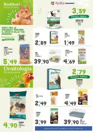 Volantino Ayoka Pagina 6: IMAC Gabbia Criceti 7 €39,90, Cubetto lettiera igienica ecologica €4,69