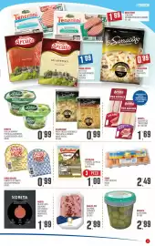 Volantino Marketpiù Pagina 3: Granata olive verdi €2,99, Salmone marinato a filetti Qualità Più €2,99