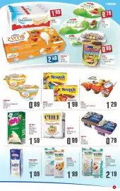 Volantino Marketpiù Pagina 5: Nesquik Snack Cacao €1,99, Muller Mix Yogurt €0,79