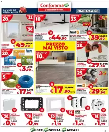 Volantino Conforama Pagina 21: Bidone aspiratutto Newton €39,90, Top da cucina €44,90