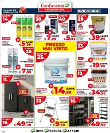 Volantino Conforama Pagina 22: Idropittura lavabile Titan Plus €19,90, Rivestimento murale al quarzo MurPlastik €34,90