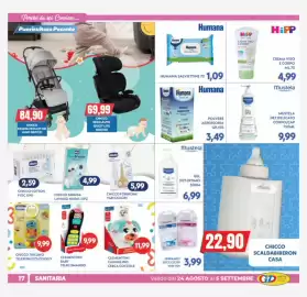 Volantino GeD Shopping Pagina 17: Humana salviettine €1,09, Mustela gel detergente intimo €6,99