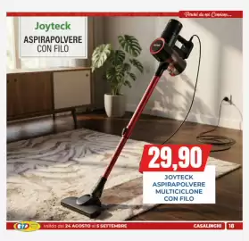 Volantino GeD Shopping Pagina 18: Joyteck aspirapolvere multiciclone con filo €29,90