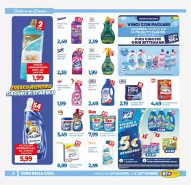 Volantino GeD Shopping Pagina 2: Soft AMM CONC €2,39, Bioform additivo igienizzante €2,49