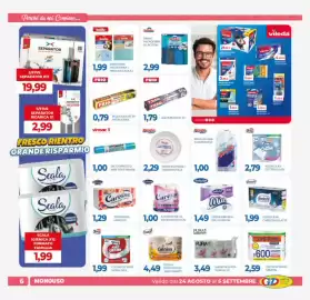 Volantino GeD Shopping Pagina 6: Frio alluminio €1,79, Presto piatti x50 piani / fondi riutiliz. €2,29