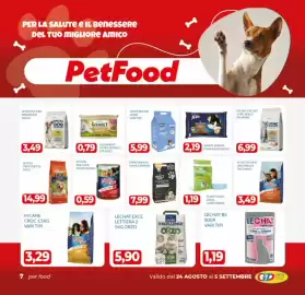 Volantino GeD Shopping Pagina 7: Tappetini carboni €7,99, Miglior cane bocconcini manzo €0,59