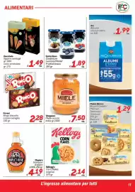 Volantino Pac Cash&Carry Pagina 11: Miele acacia Vangelisti €7,50, Kellogg's Corn flakes original €2,14