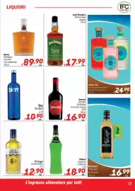 Volantino Pac Cash&Carry Pagina 17: Midori Liquore melone €18,90, Sky Vodka €10,90