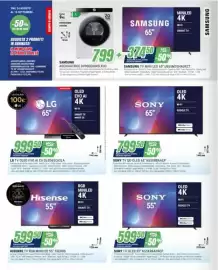Volantino Leonardelli Pagina 2: Hisense TV RGB MINILED 55" €599,50, Sony TV QD-OLED 65" K65XR8AAEP €799,50