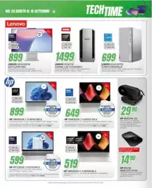 Volantino Leonardelli Pagina 26: Lenovo Desktop Gaming LOQ 91DF004BYD €1.499,00, HP OMNIBOOK 3 16-BU0010NLX €649,00