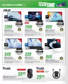 Volantino Leonardelli Pagina 28: ASUS VIVOBOK 15 €539,00, ASUS NOTEBOOK V16 V3607VH-TK131W €1.149,00