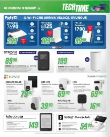 Volantino Leonardelli Pagina 30: Fritz! Repeater 1700 €99,90, Fritz!Box 6825 4G €109,90