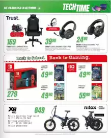 Volantino Leonardelli Pagina 31: Trust cuffie gaming Forta PS5 €39,90, Trust sedia gaming ruya €169,00
