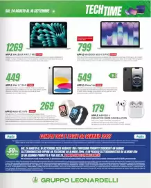 Volantino Leonardelli Pagina 35: Apple MacBook Air 13" M5 512GB €1.269,00, Apple MacBook Neo A18 Pro €799,00